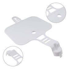 White Front Number Plate For