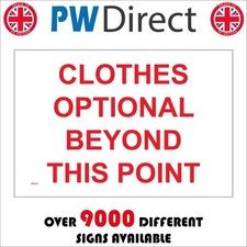 SIGN Clothes Optional Beyond