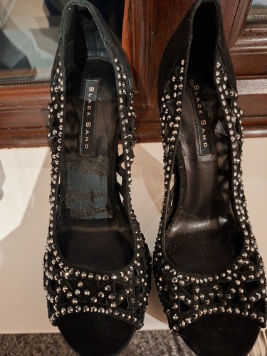 Black sand dune shoes - dune,