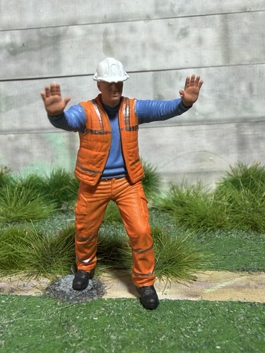 Gauge 42mm railway worker - railway,