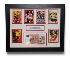 FRAMED Dennis Bergkamp SIGNED
