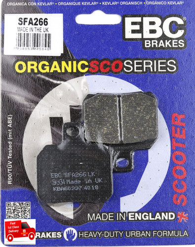 Sfa266 ebc premium brake pads - sfa266,
