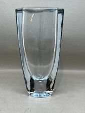 Strombergshyttan Glass Ice Blue Tricorn Vase (P-4224 383)