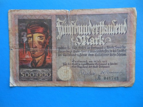 Germany dortmund 500 000 - dortmund, mark