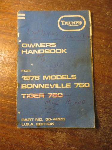Original 1976 triumph - original,