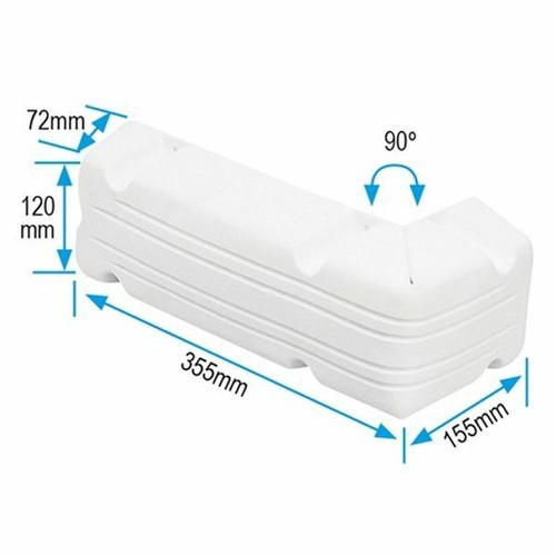 Plastimo angled dock - angled,