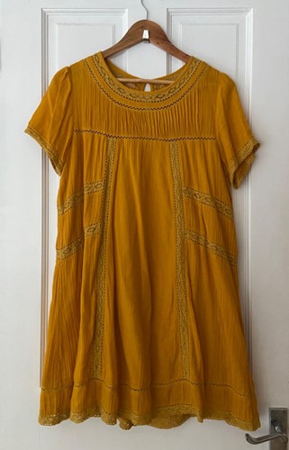Sportsgirl yellow cheesecloth - sportsgirl,