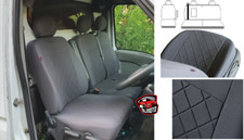 Tailored fabric seat - tailored, covers