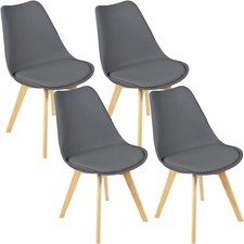 Dining chairs beech - 4,