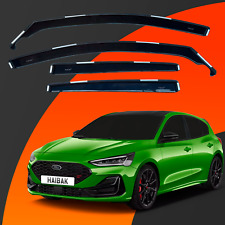 Ford Focus MK4 5 Doors 2018 Onwards 4pcs Haibak Wind Deflectors Tinted
