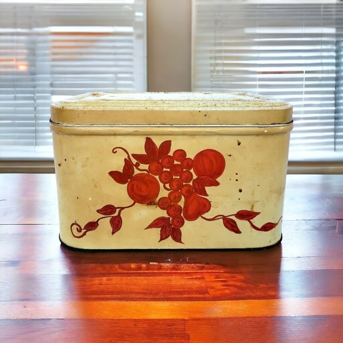 Decoware metal bread box - box, mcm