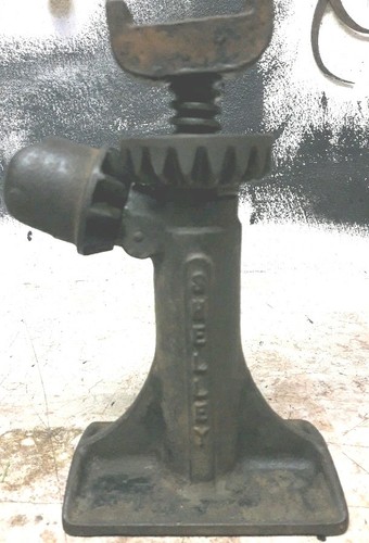 Antique shelley car jack with - shelley,