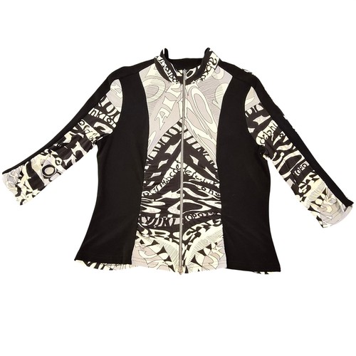 Joseph ribkoff black white - black,