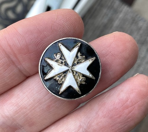 Early vintage enamel john - enamel, st
