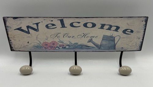 Welcome our home coat hooks - welcome, to