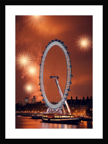 Epic london skyline framed - epic,