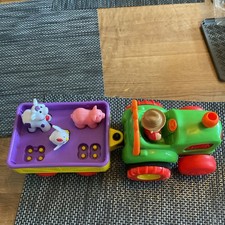 KiddieLand Tractor and Trailer Old Mcdonald Complete Fully Working Sounds Lights