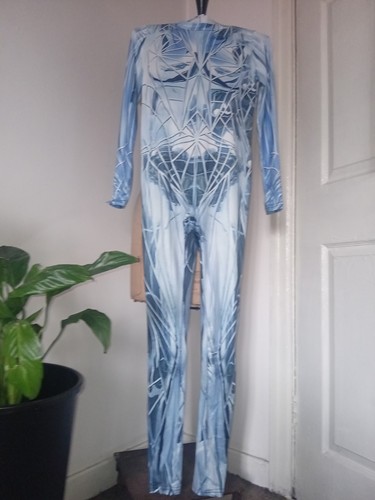Blue catsuit full body - blue,