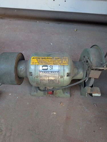 Sis double bench grinder - sis, 240v