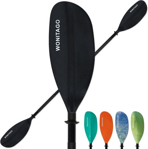 Kayak paddles with alloy - with, shaft