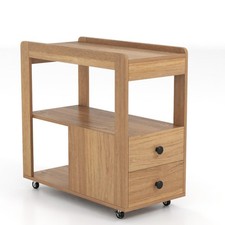 Modern 2-Drawer Sofa Side