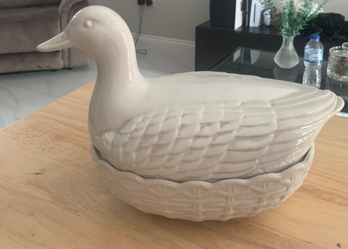 Ceramic duck holder egg - holder,,