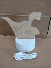 3D creature, visualization light up lamp, dinosaur