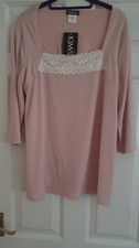 Kim & Co Top BNWT Antique Rose