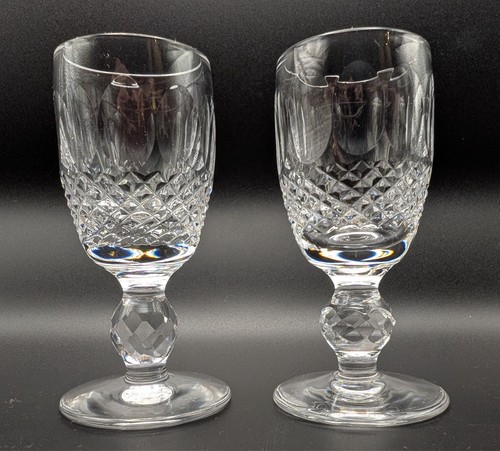 Pair waterford crystal - of,