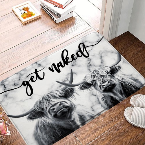 Farmhouse highland cow bath - farmhouse,