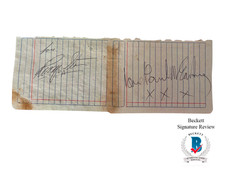 The Betles Autograph of Paul