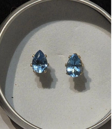 Genuine 6x4mm pear cut swiss - genuine,
