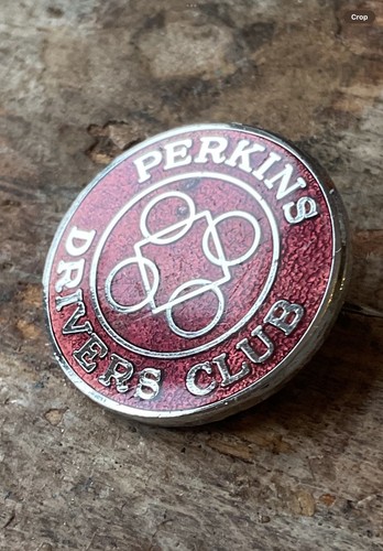 Perkins drivers club enamel - club,