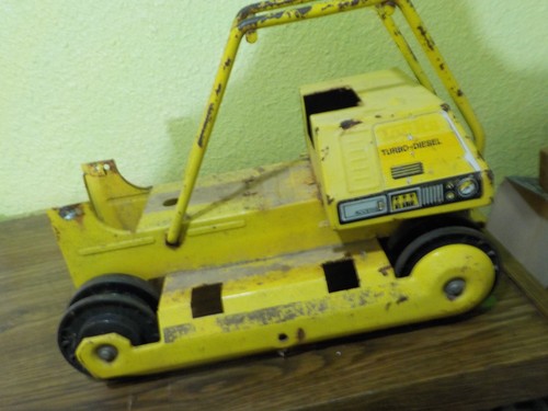 Vintage mighty tonka dozer - tonka, t-9