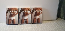 Jockey Classic Y-Front Brief x 3 - 2 White 1 Navy Size 50 New In Box