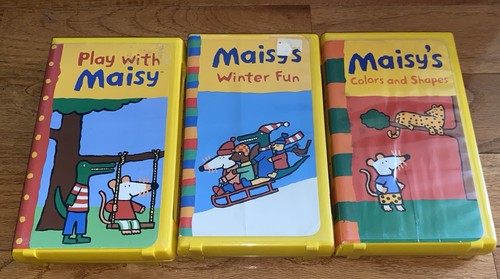 Maisy mouse vhs lot 3 - vhs, of