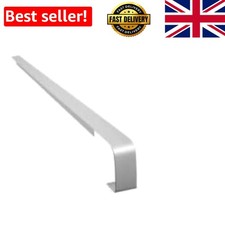 Elegant Matt Silver Straight Running Joint for 40mm Kitchen Worktops, 630mm Long