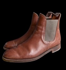 Men’s Vintage Tecnic Leather Chelsea Boots UK 6 Made In England