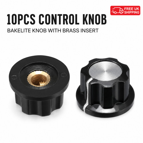 10pcs bakelite control knob - 10pcs,