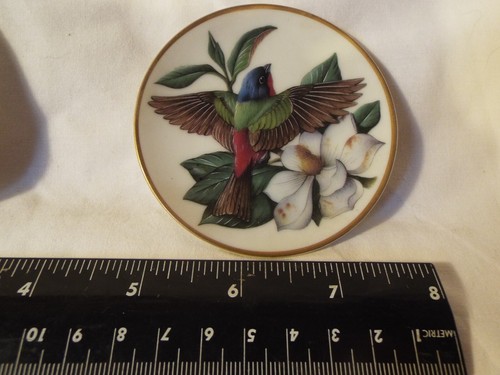 Franklin porcelain songbirds - franklin,