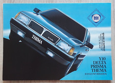 Lancia range brochure 1985 - 1985,