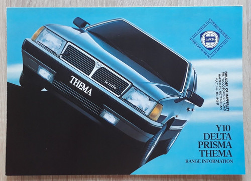 Lancia range brochure - brochure,
