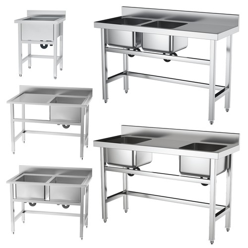 Stainless steel sink kitchen - steel,