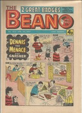 Vintage Beano Comic book from