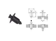 Suzuki 8mm Plastic Rivets
