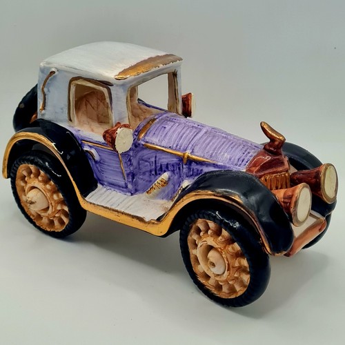 Lavender heritage ceramic car - lavender,
