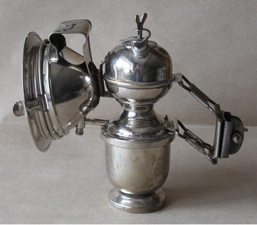 Antique carbide acetylene bike - carbide,