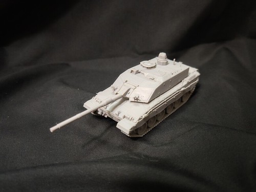 Printed uk challenger - 3d-printed, 1/72