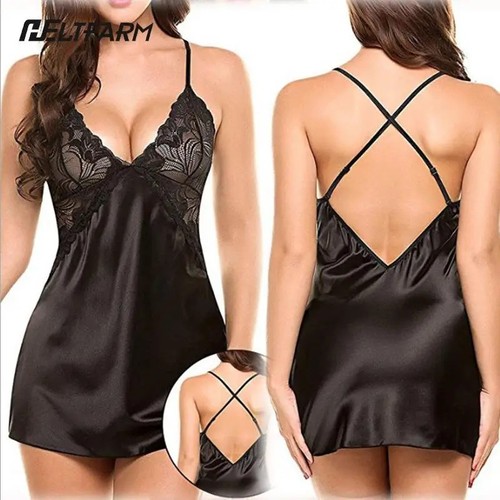 Sexy womens lace satin - womens,