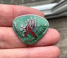 Vintage  Dragon Rally Motorcycle Enamel Pin Badge Rally motor bike Wales 1967